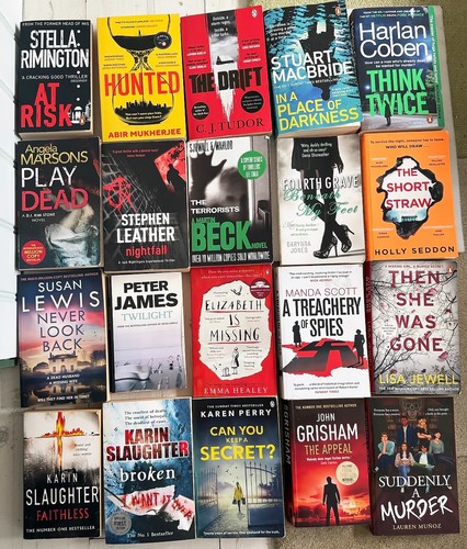 Books thriller murder - -,