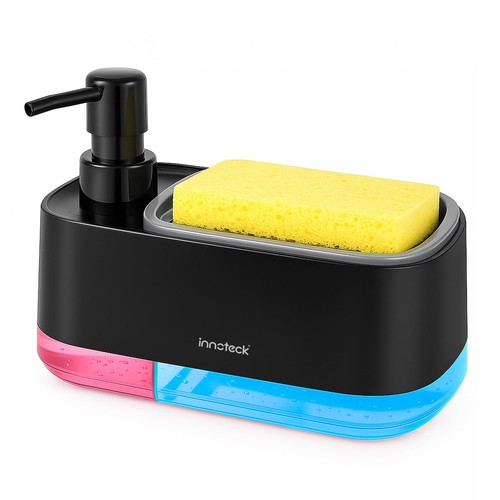 Dual soap dispenser with - soap,