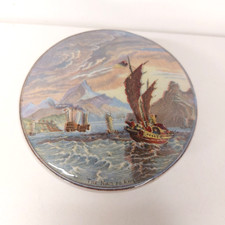 Old Pratt-Ware Pot Lid & Base