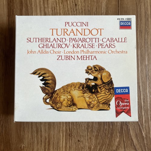 Puccini turandot cds - puccini, 2