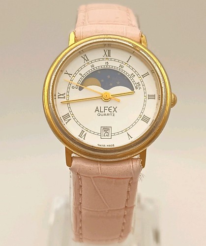 Vintage alfex swiss - alfex, moonphase