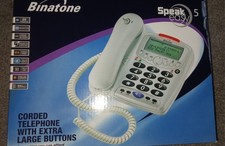 Binatone Speakeasy5 Home Telephone Extra Large Button,Display, Speaker.caller Id