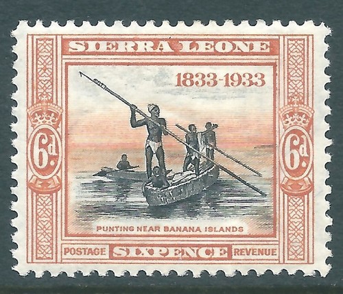 Sierra leone 1933 george - leone,