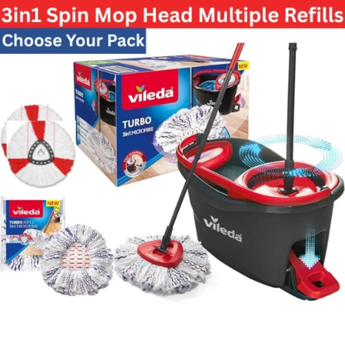 Vileda turbo microfibre - mop, &