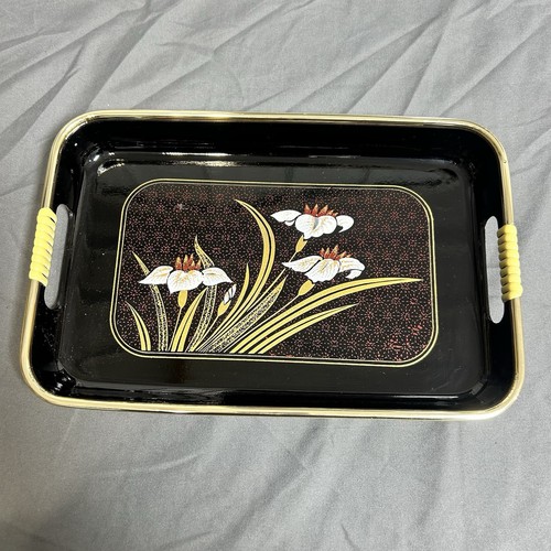 Vintage japanese black lacquer - vintage,
