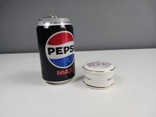 Held Royal Pump Room Harrogate Bone China Pill Box - GC - 6 cm Diameter