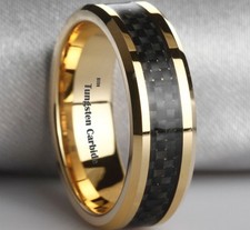 New Boxed Gold Tone Mens Black