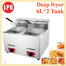 Commercial New Gas LPG Fryer