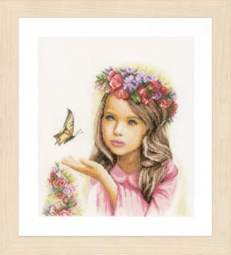 Lanarte cross stitch kit - lanarte,