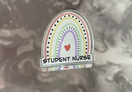 Student nurse badge - student,