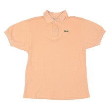 LACOSTE Boys Polo Shirt Pink M