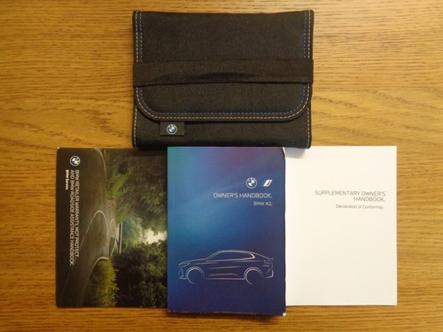 Bmw ix2 owners handbook - bmw, handbook/manual