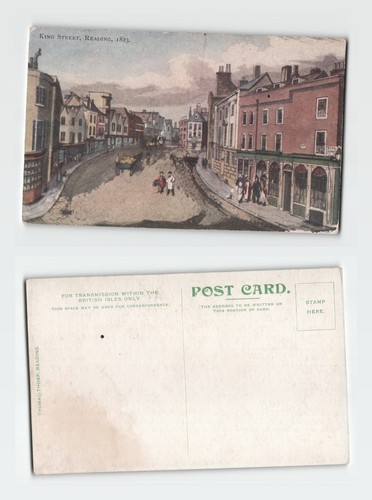 Postcard king street - postcard,
