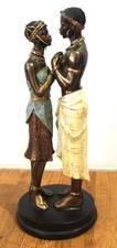 African Mujibu Betrothed Figurine Maasai Tribal Couple Lovers Gleneagles Studio