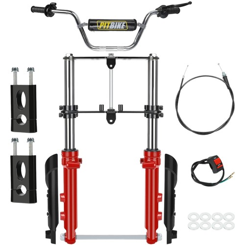 Upgraded mini bike front forks - front,