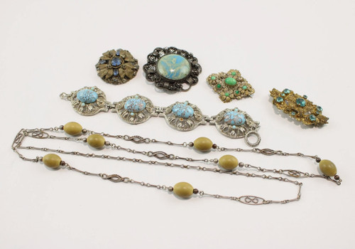Vintage czech style filigree - vintage,