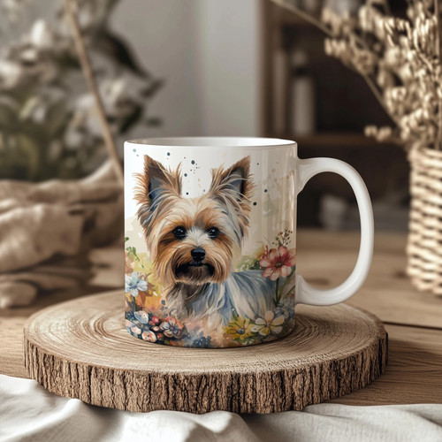 Yorkshire terrier ceramic - terrier,