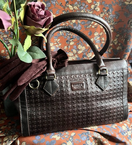Osprey dark brown leather - dark,
