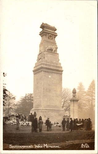 Southampton war memorial - war,