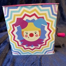 Vintage Jack In The Box JESTER Plays Pop Goes The Weasel