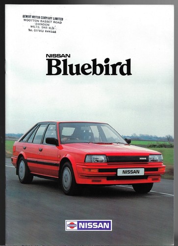 Nissan bluebird 1987 market - nissan,