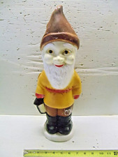 OLD VINTAGE Blow Mold YARD GARDEN ORNAMENT Union Prod. Gnome 18" high
