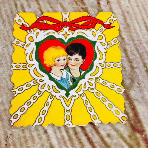 Vintage valentine card - vintage, usa