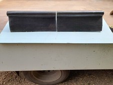 Black Bridgewater roll top ridge tile.  6 available £4.00 each