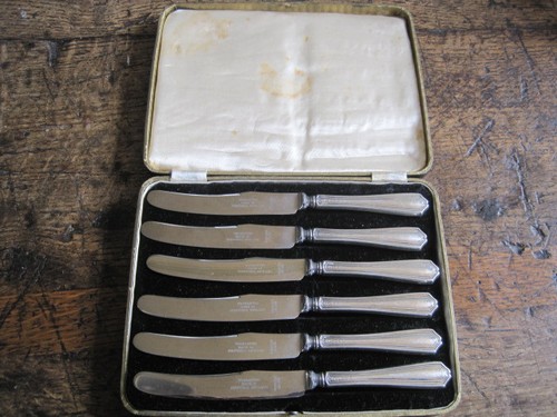 Set stainless knives with - of,