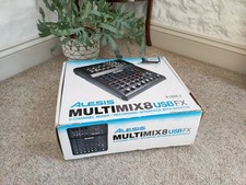Alesis Multimix 8 USB Fx 8-Channel Mixer with Effects USB Interface