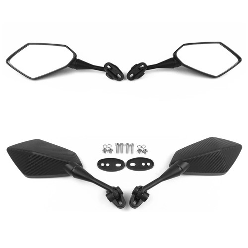 Rear view mirror carbon - view,