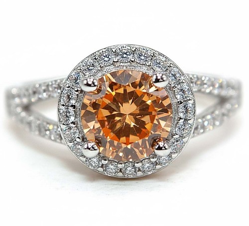 2ct heat treated padparadscha - 2ct,