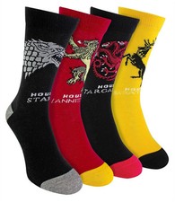4 Pairs Game of Thrones Socks