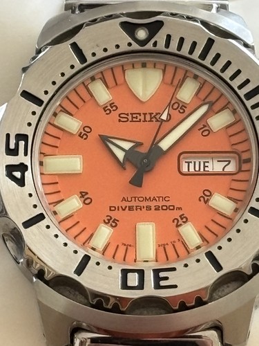 Seiko monster orange men - seiko,
