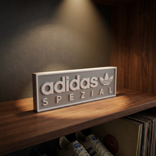 Adidas spezial sign plaque - spezial,