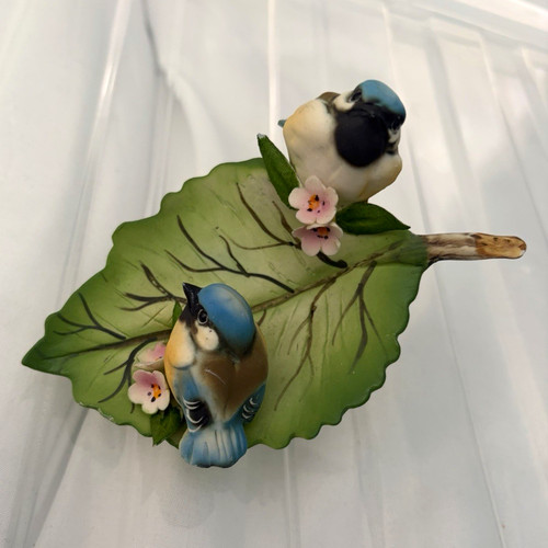 Vintage hand painted porcelain - vintage,