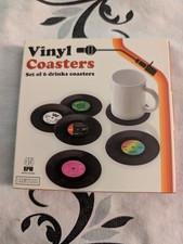 A Set of Six Drink Coasters in