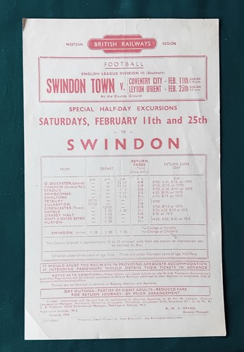 Swindon town coventry - swindon,