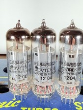 Lot of 3 ( Trio ) Sovtek EL84