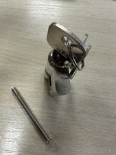 Locinox gate lock cylinder 54mm with 3 Keys - Replacement Euro Cylinder bern