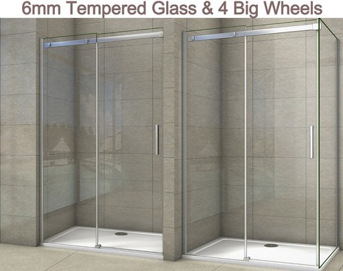 Frameless sliding shower - sliding,
