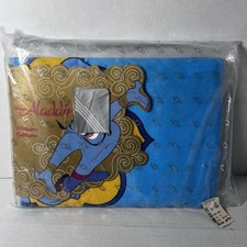 Disney Aladdin 2 Pair Pile Pocket Draperies 80”w X 84”l (2 Tie Back) Curtain VTG