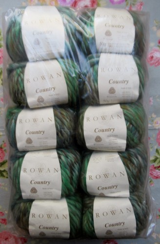 50g balls rowan country - 10,