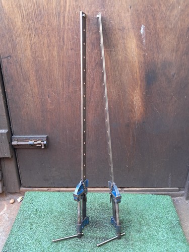 Vintage record sash clamps - vintage, 31"