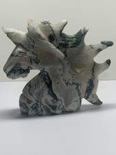 Tree agate Unicorn head With Sugar Drusy, Crystal