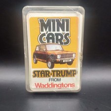 Star Trump From Waddingtons Mini Cars Top Trumps Vintage 1978 Complete Set Rare
