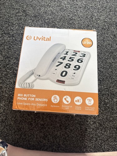 Corded landline phone big - phone,