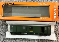 BEMO RhB Baggage Car D4213 Green livery