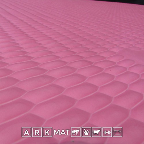 Stable floor matting pink - floor, |