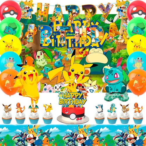 Pokemon party decoration - pokemon,